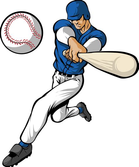 Baseball Player Clip Art .